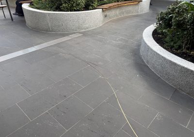 Bluestone Outdoor Park Pavement